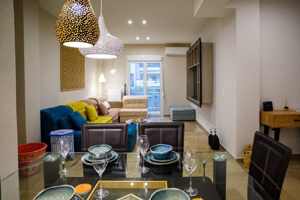 Boho 2 Bdr Luxury Meets The East Appartement Athene Buitenkant foto