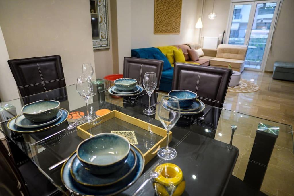 Boho 2 Bdr Luxury Meets The East Appartement Athene Buitenkant foto